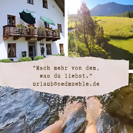Oedmuehle - Chiemgau Karte *