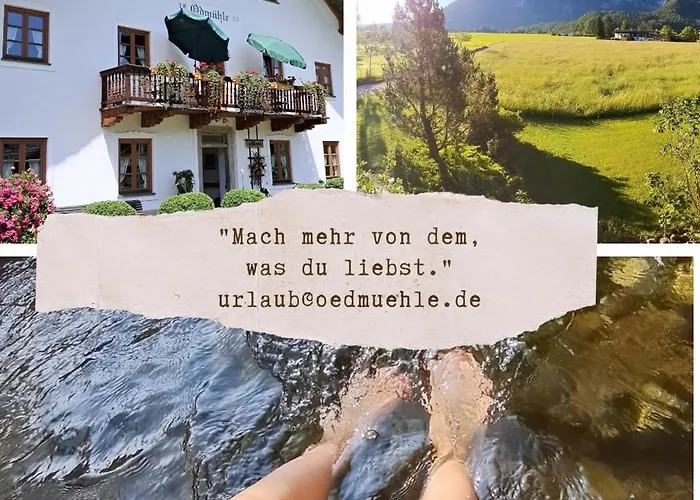 Oedmuehle - Chiemgau Karte 팜스테이 *